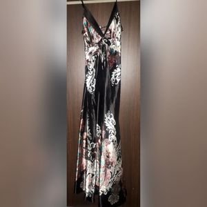 Silk maxi dress